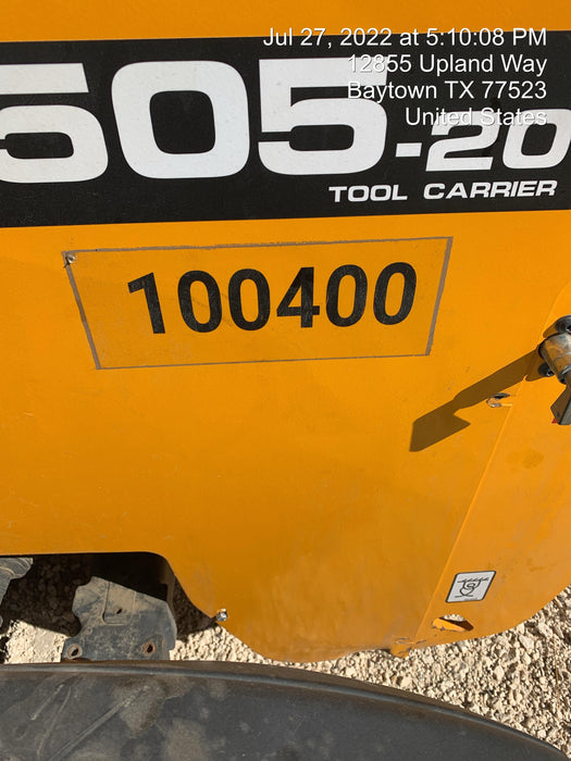 2020 JCB 505-20TC Cab/Heat/Air, Solid Tires, Work Lights, Beacon, Aux Hydraulics, Back up Alarm, ES Decals