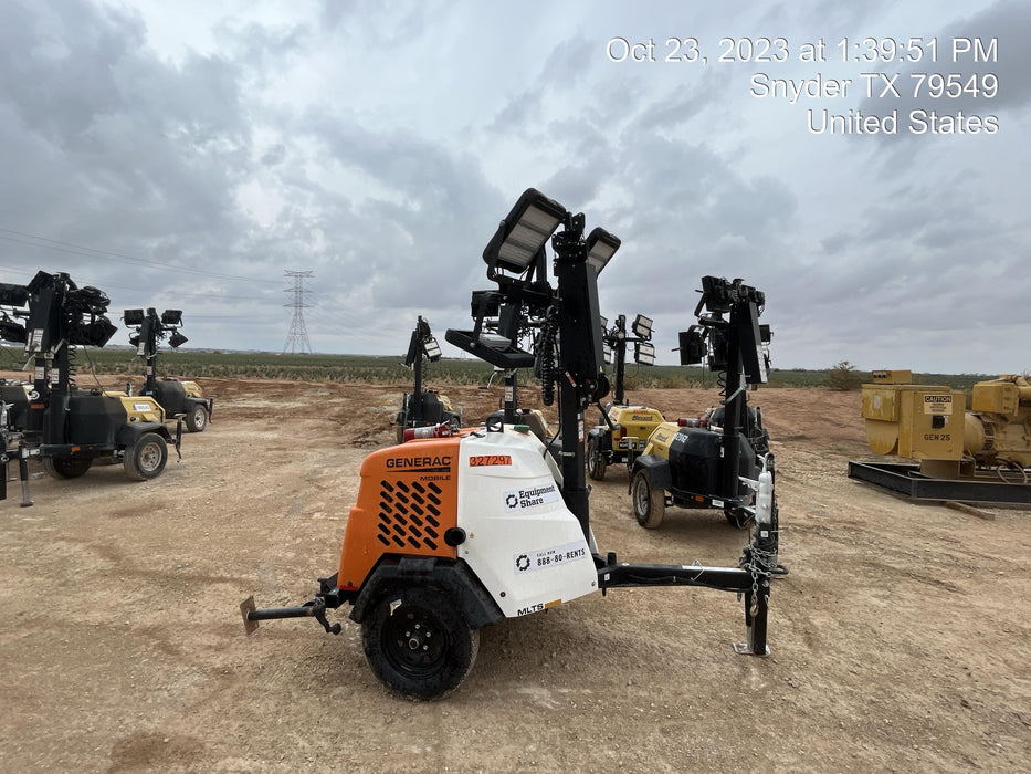 2023 Generac MLT2 Diesel, Flex Switch 120V Input, Powerzone Controller, (4) 320W LED Lights, 4kW Generator, 39.9 Gal Fuel Tank, 2" Ball, T3