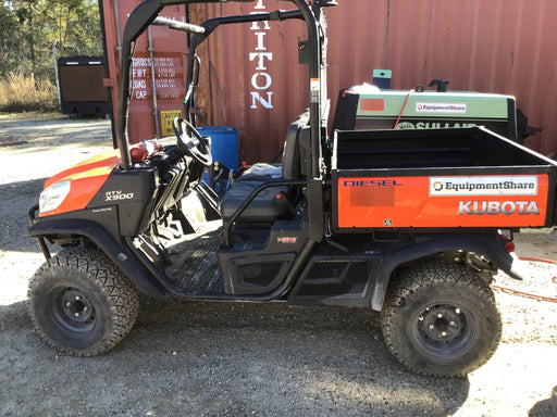 2019 Kubota RTV-X900 4wd Utility Cart, LED Strobe, Windshield Tempered Glass, Plastic Canopy, Backup Alarm
