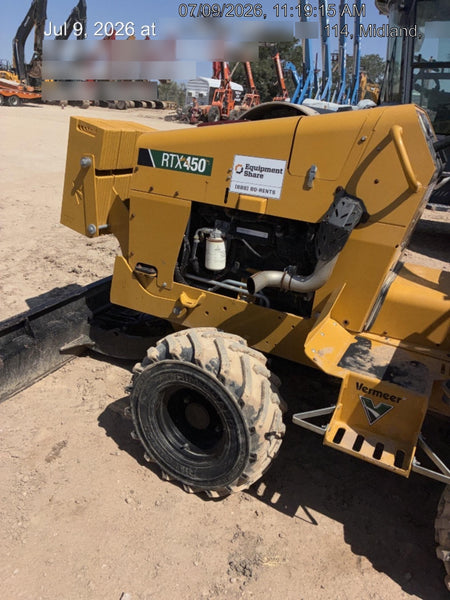 2023 VERMEER RTX450