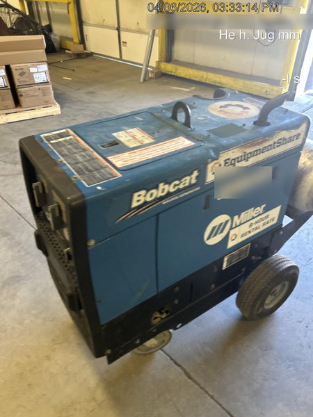 2019 Miller Electric BOBCAT 250 Standard w/Running Gear, Bracket, Hose