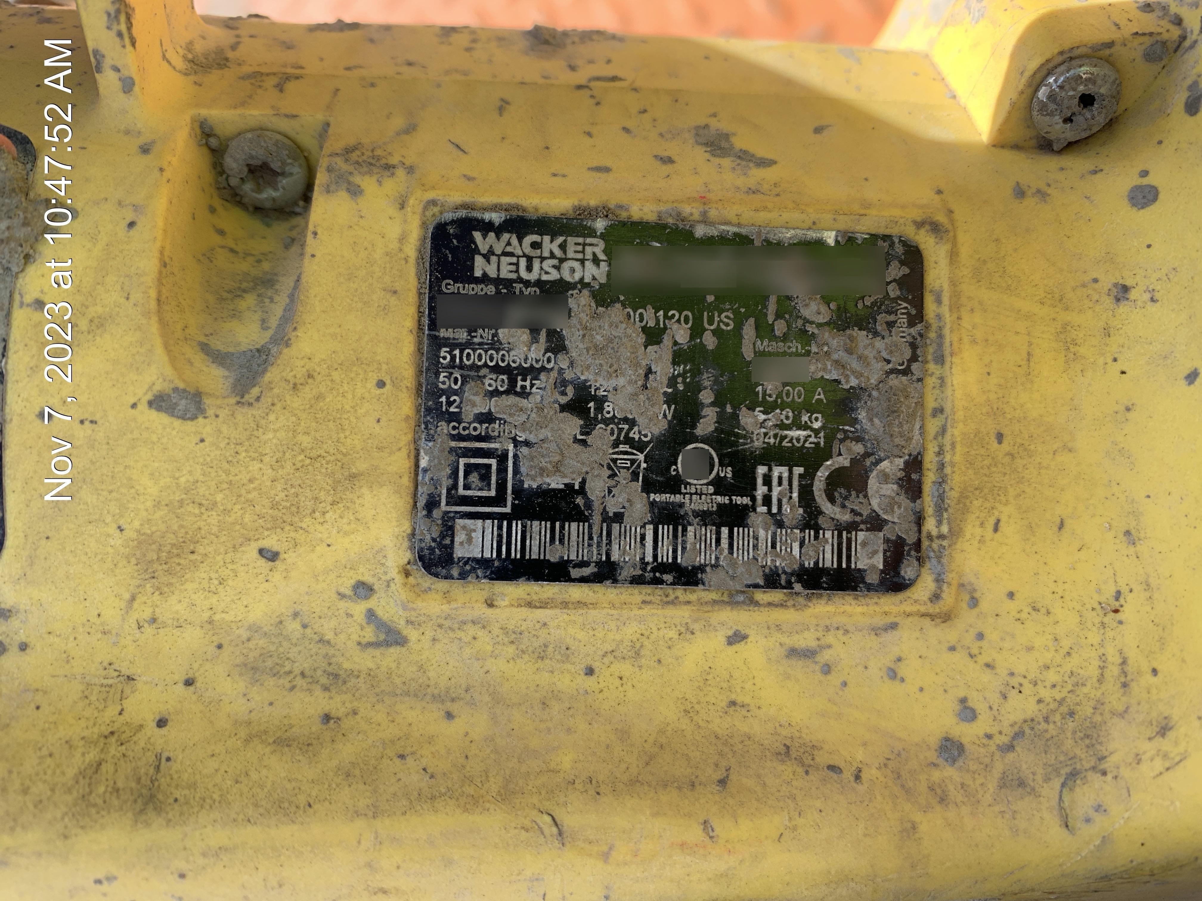 2021 WACKER NEUSON M2500