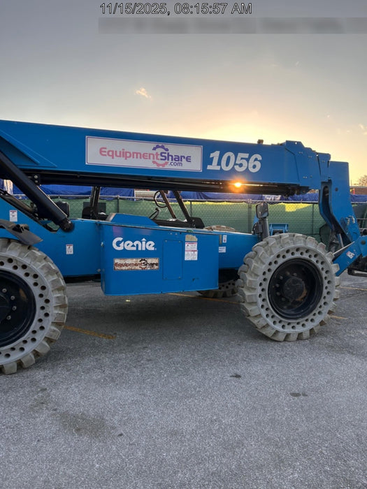 2017 Genie GTH-1056 Genie GTH1056, Solid Tires, 60" Carriage, Light Kit, Open ROPS