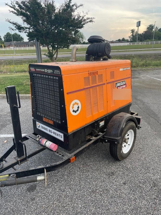2021 Lincoln Electric Vantage 549X Ready Pak 3, ORANGE (includes trailer, cable rack, fender light kit)