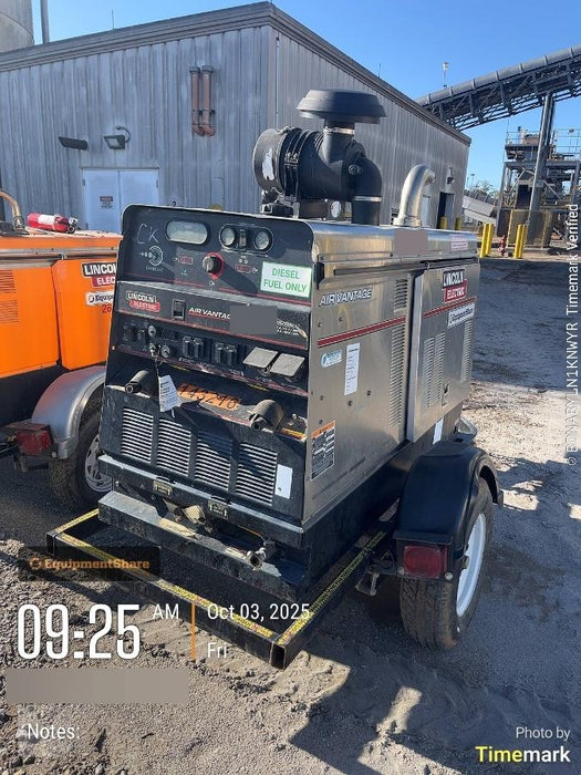 2021 Lincoln Electric Air Vantage 566 Air Vantage 566X Ready Pak 3 (includes trailer, cable rack, fender light kit); no telematics