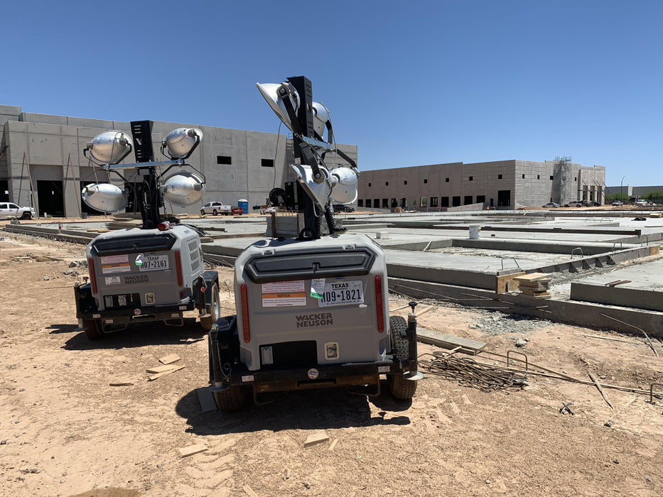 2018 Wacker Neuson LTV6L-MH Wacker Neuson LTV6L Mobile Light Tower w/Fuel Level Sensor Installed