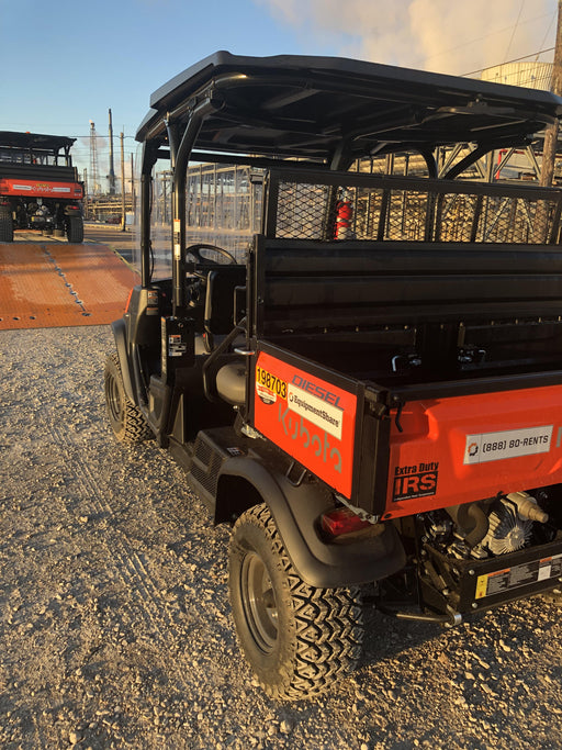 2022 Kubota RTV-X1140W-H Plastic Canopy, Windshield Acrylic Clear, LED Strobe Light, Wire Harness Kit, Back up Alarm