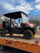2021 Kubota RTV-X1140W-H Plastic Canopy, Windshield Acrylic Clear, LED Strobe Light, Wire Harness Kit, Back up Alarm