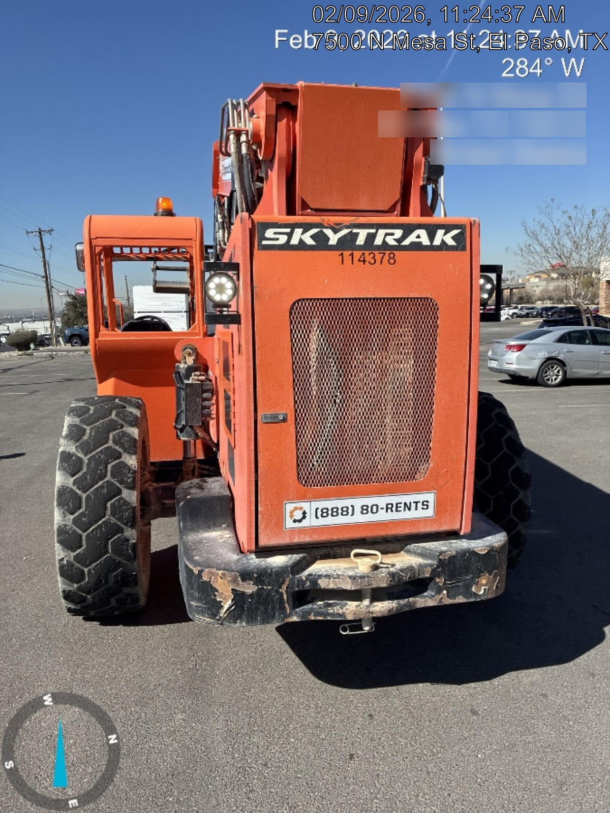 2020 Skytrak 12054 74Hp, Canopy, FF Tires, Work Lights, Beacon, Aux Hydraulics, Back up Alarm, Lifting Eye, ES Decals