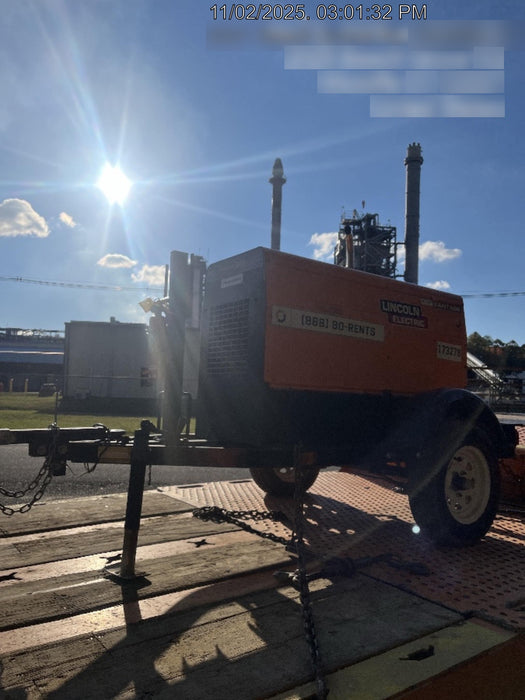 2021 Lincoln Electric Vantage 322 Vantage 322 Ready Pak 3 w/ Decals, ORANGE (includes trailer, cable rack, fender light kit) NO Telematics