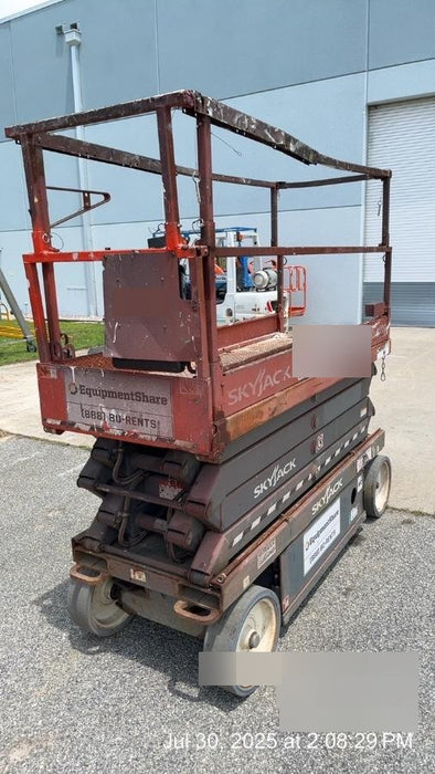 2019 Skyjack SJIII-3226 Standard Options, Trojan Batteries