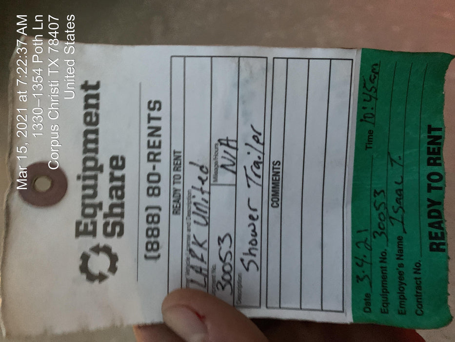 2019 LARK UNITED Shower Trailer