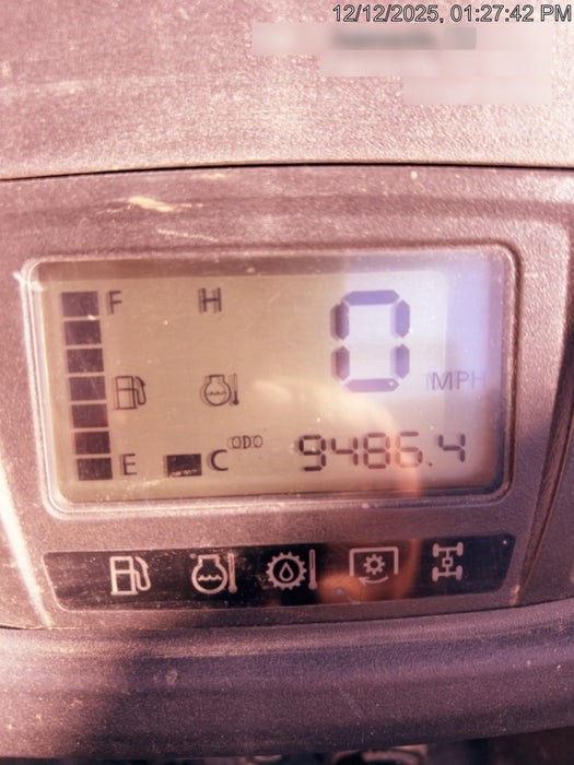 Kubota RTV-X1140W-H 4wd Utility Cart, LED Strobe, Windshield Tempered Glass, Plastic Canopy, Wire Harness Kit, Backup Alarm