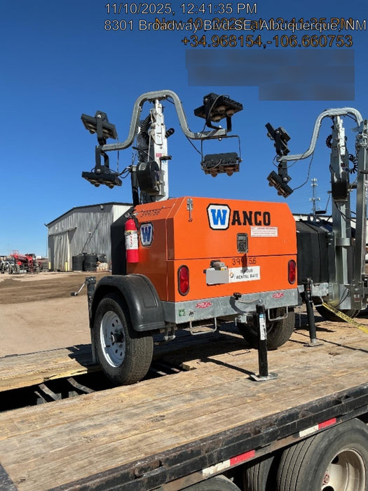 2024 Wanco WLTT-4MM4K Diesel, Deep Sea Controller, Shore Power Plug, Auto Start, (4) 350W LED Floodlights, 4kW Generator, 60 Gal Fuel Tank, 2" Ball, T3