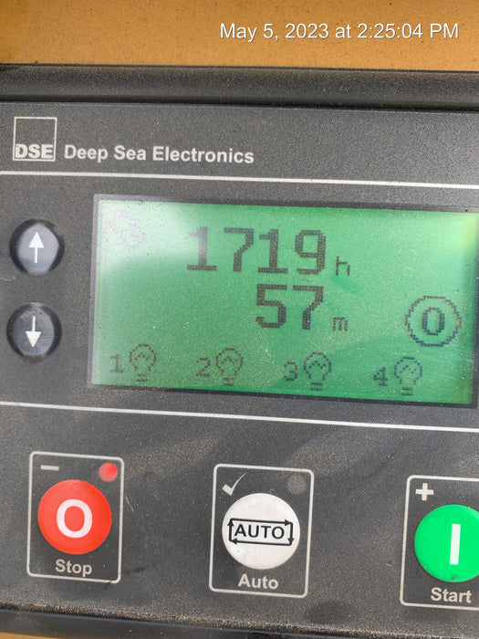 2022 Allmand NLV3GR (4) LED Light Fixture 350W, 23' Vertical Mast, 3kW Prime, Towable, Deep Sea L401, Leveling Jacks, Yanmar T4F 5.8hp