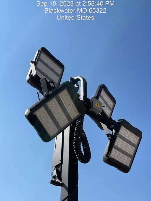 2023 Generac MLT2 Diesel, Flex Switch 120V Input, Powerzone Controller, (4) 320W LED Lights, 4kW Generator, 39.9 Gal Fuel Tank, 2" Ball, T3