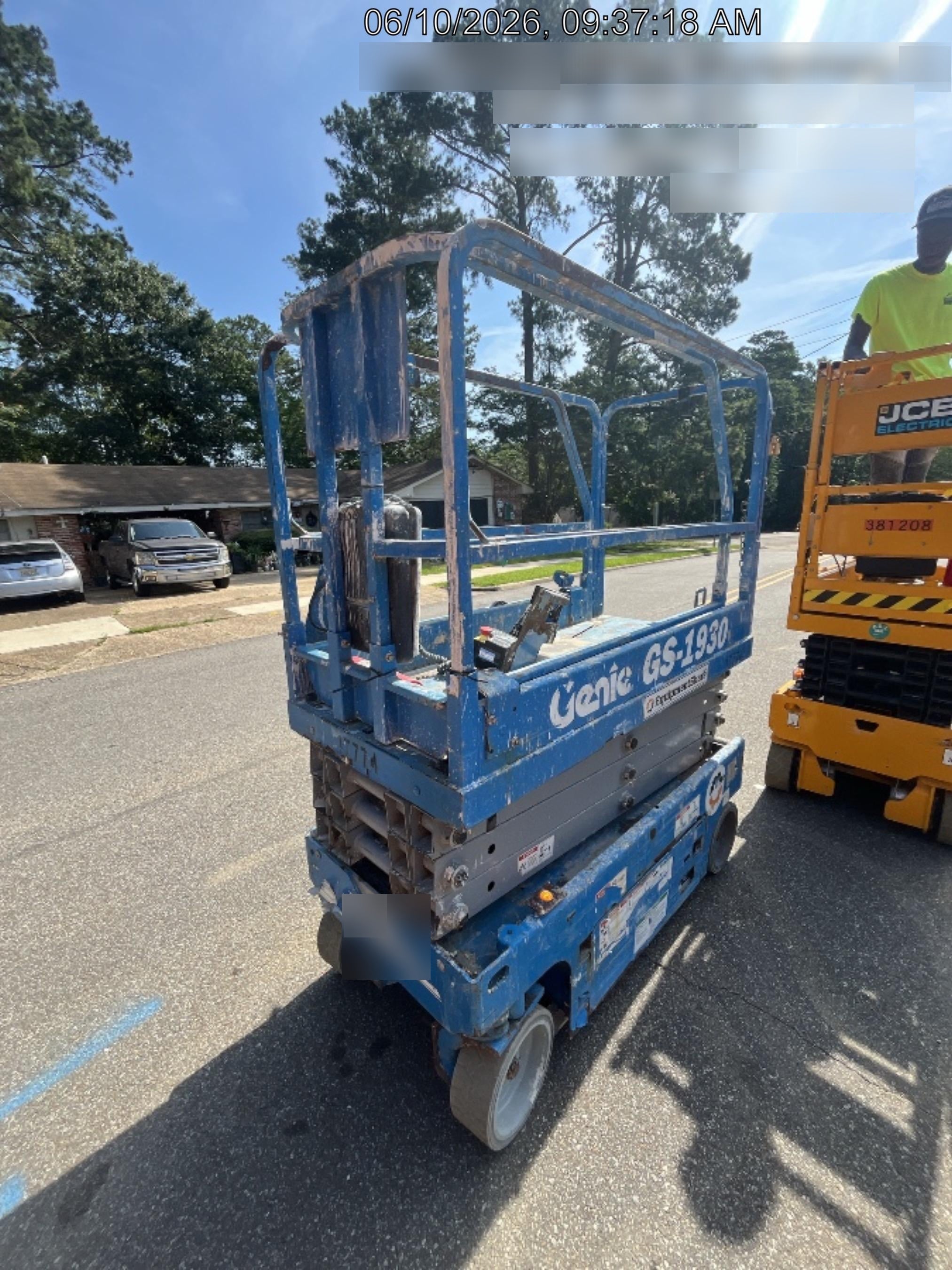 2018 Genie GS-1930 Genie GS-1930 w/Fixed Rail, Chain Entry