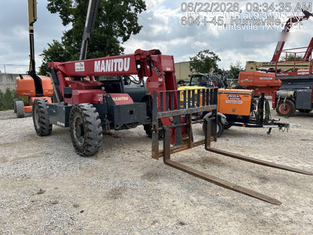2019 Manitou MTA8044 MTA 8044 - 74 HP T4, Canopy, Worklights/Strobe, Beacon, 66" Carriage, 48" Forks, Solid Tires, Lift Hook, Aux Hydraulics