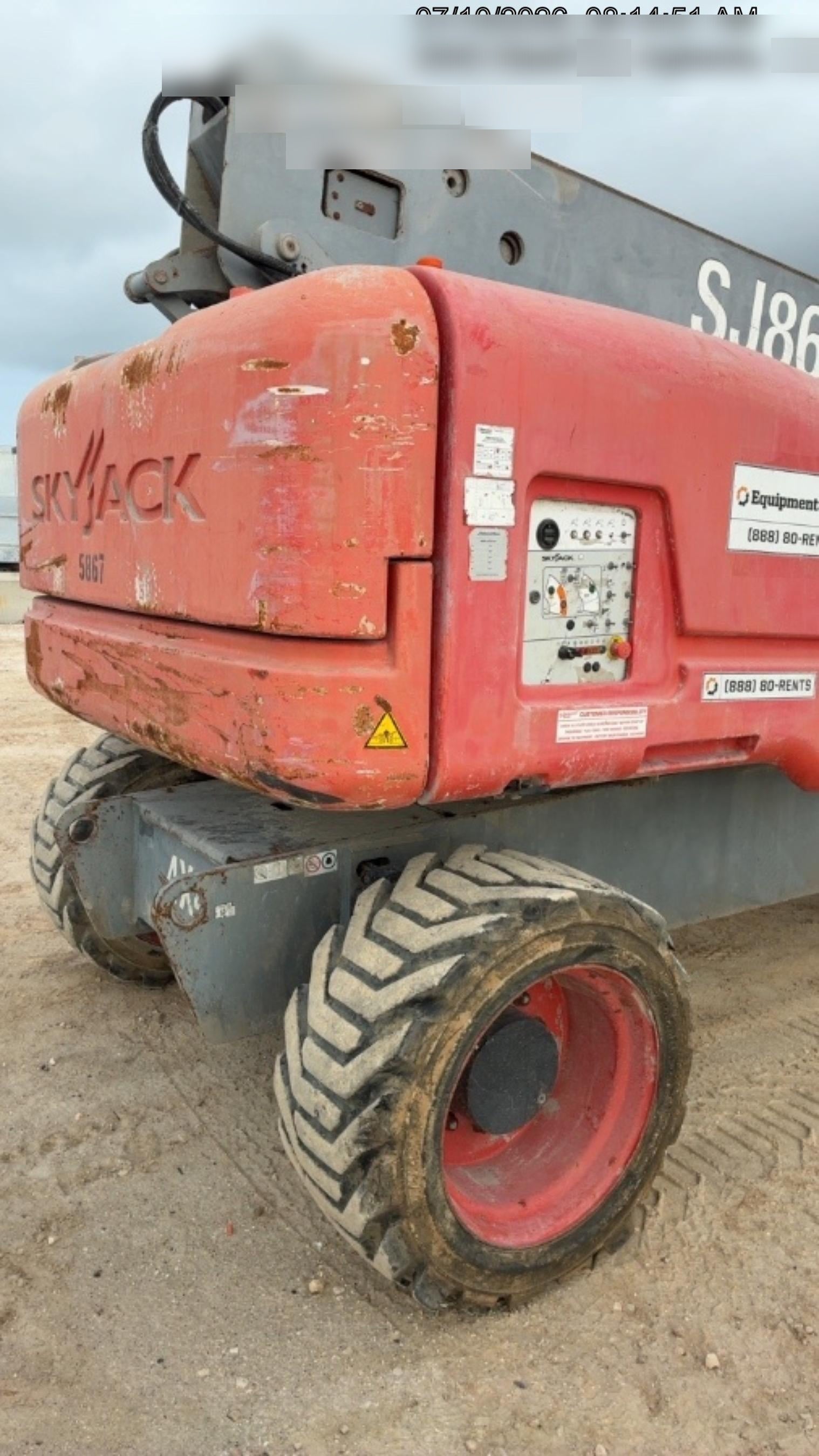 2017 SKYJACK SJ86T