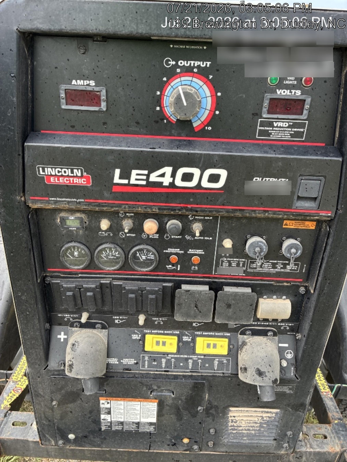 2024 Lincoln Electric LE400 Kubota V1505, Trlr, Cable Rack, Light Kit, ES Decals, T3