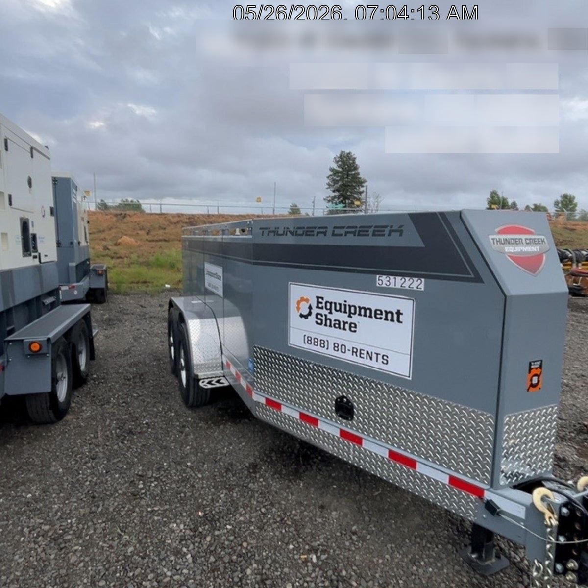 2025 THUNDER CREEK MTT920 - Hazmat not required