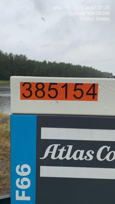 2023 ATLAS COPCO PAC F66 KD-S