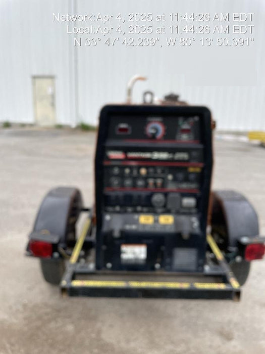 2021 Lincoln Electric Vantage 322 Vantage 322 Ready Pak 3 w/ Decals, ORANGE (includes trailer, cable rack, fender light kit) NO Telematics