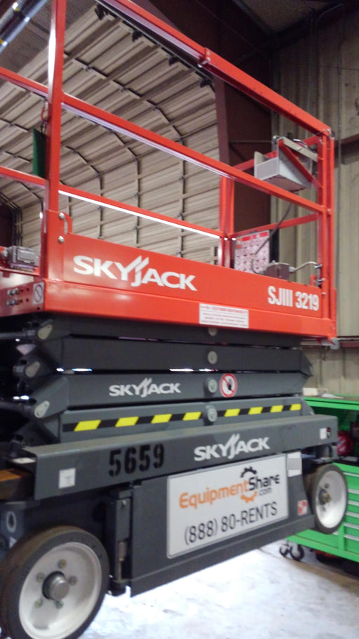 2017 Skyjack SJIII-3219 SJ3219, Trojan Battery Set, Extended Warranty 5yr/5k hr