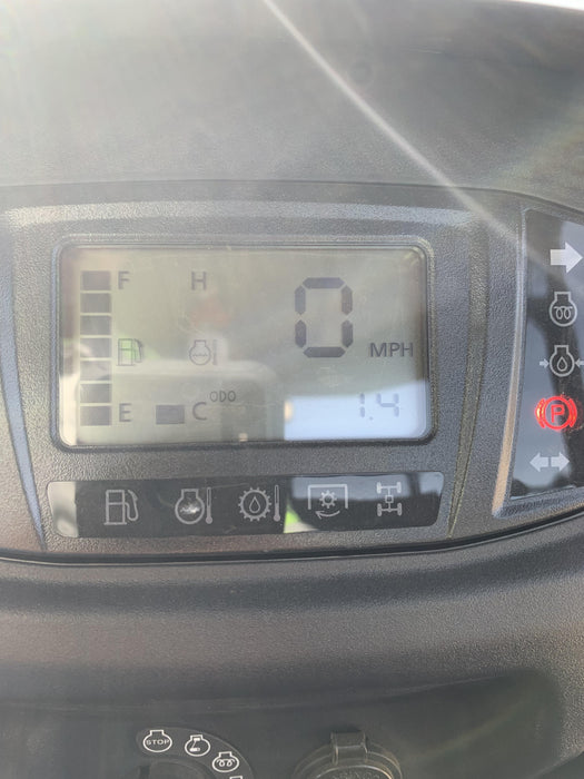 2021 Kubota RTV-X1140W-H Plastic Canopy, Windshield Acrylic Clear, LED Strobe Light, Wire Harness Kit, Back up Alarm