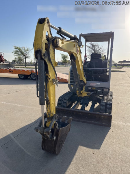 2019 Wacker Neuson EZ26 MX, Trk, Long, Canopy w/Manual Coupler, 3-40mm Pin Kits, 12"/18"/24" Pin on Buckets