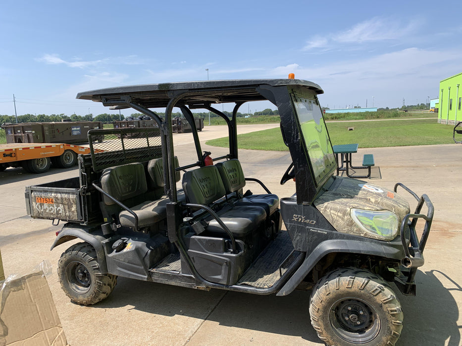 2020 Kubota RTV-X1140RL-A 4wd Utility Cart, Diesel, 4 Seat, LED Strobe, Windshield Polycarbonate HC, Plastic Canopy, Wire Harness Kit, Backup Alarm