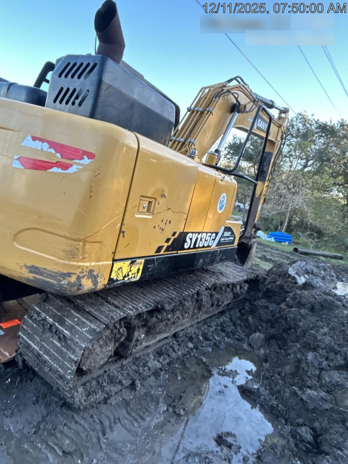 2019 SANY SY135C