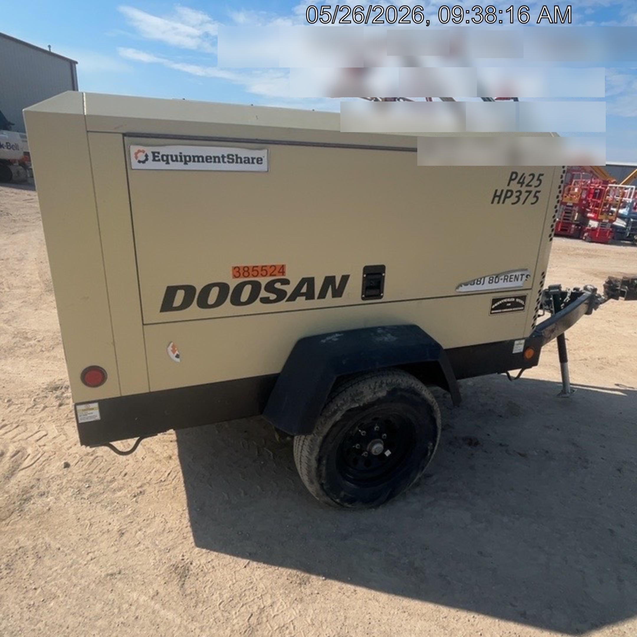 2023 DOOSAN P425/HP375WCU