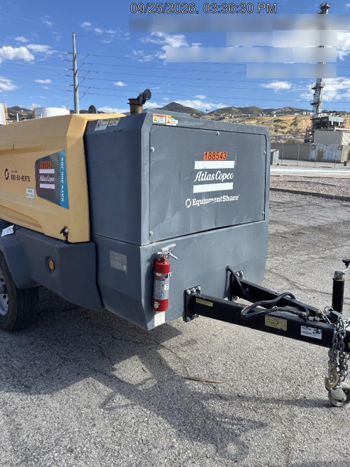 2021 ATLAS COPCO XATS400 CWK