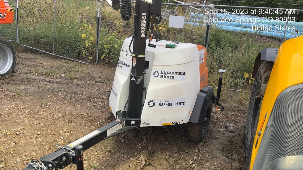 2023 Generac MLT2 Diesel, Flex Switch 120V Input, Powerzone Controller, (4) 320W LED Lights, 4kW Generator, 39.9 Gal Fuel Tank, 2" Ball, T3