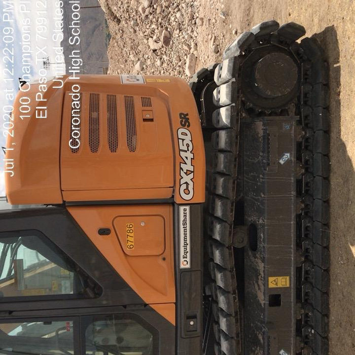 2020 CASE CX145D SR