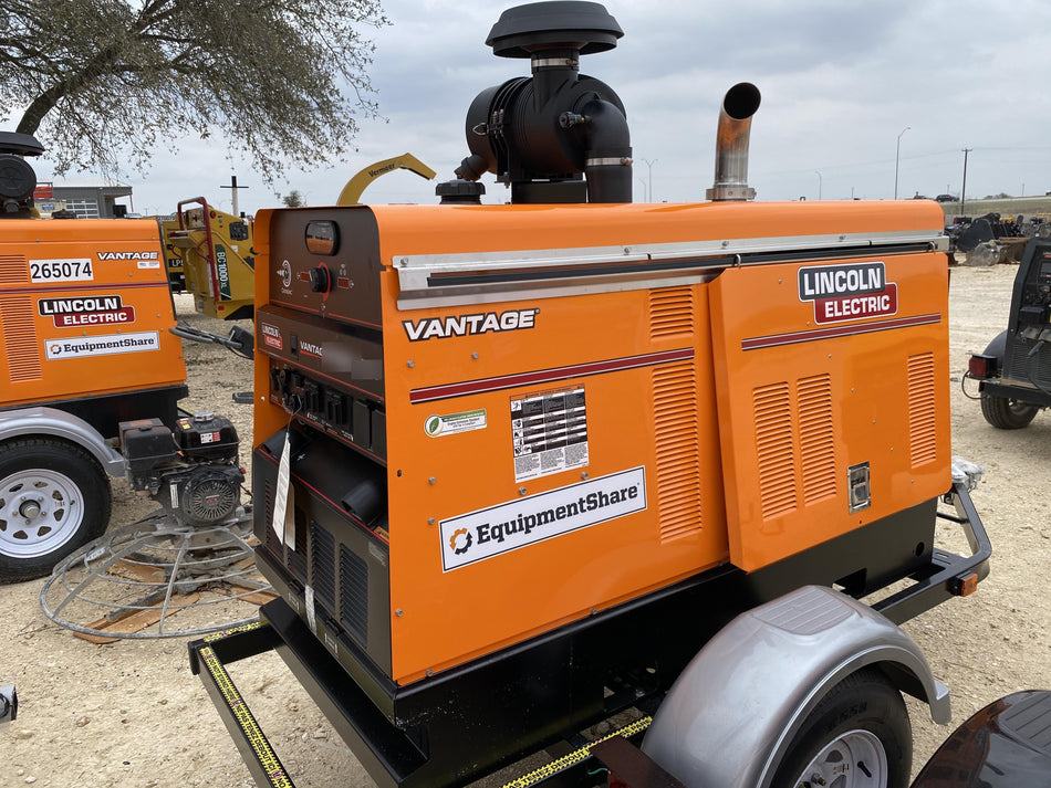2022 Lincoln Electric Vantage 549X Crosslink Technology, Trailer Mounted, ES Decals, T3