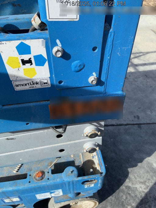 2020 Genie GS-1930 Solid Non Marking Tires, Beacon, Folding rails with half height swing gate