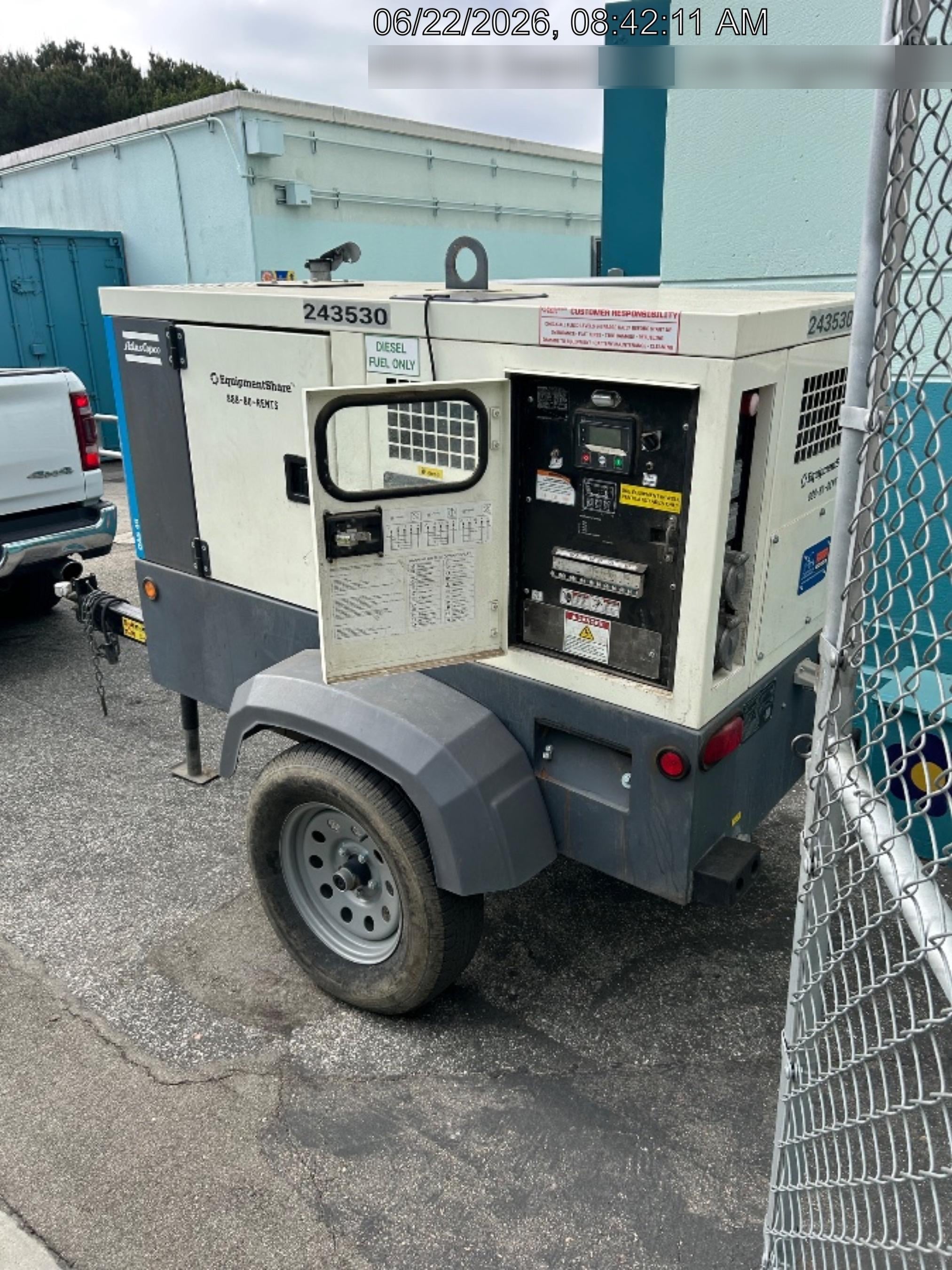 2022 ATLAS COPCO QAS45 CWK