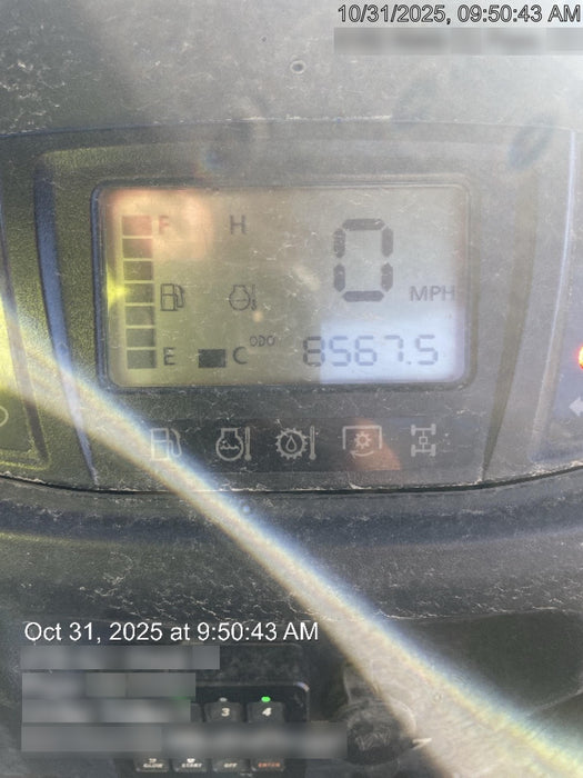 Kubota RTV-X1140W-H Kubota RTVX1140WH 4wd Utility Cart, LED Strobe, Windshield Tempered Glass, Pastic Canopy, Wire Harness Kit, Backup Alarm