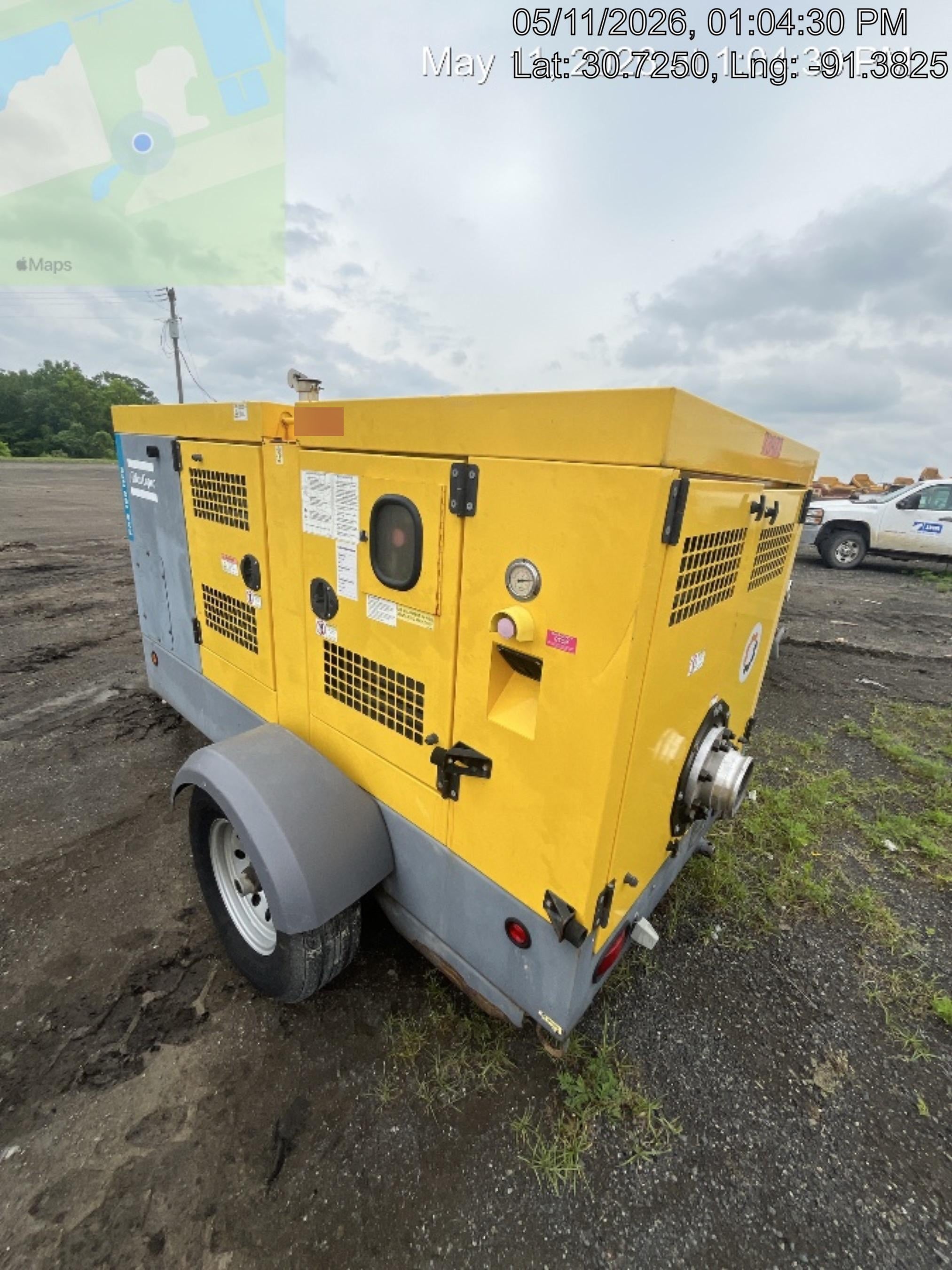 2020 ATLAS COPCO PAS 150 HF CS Enclosed