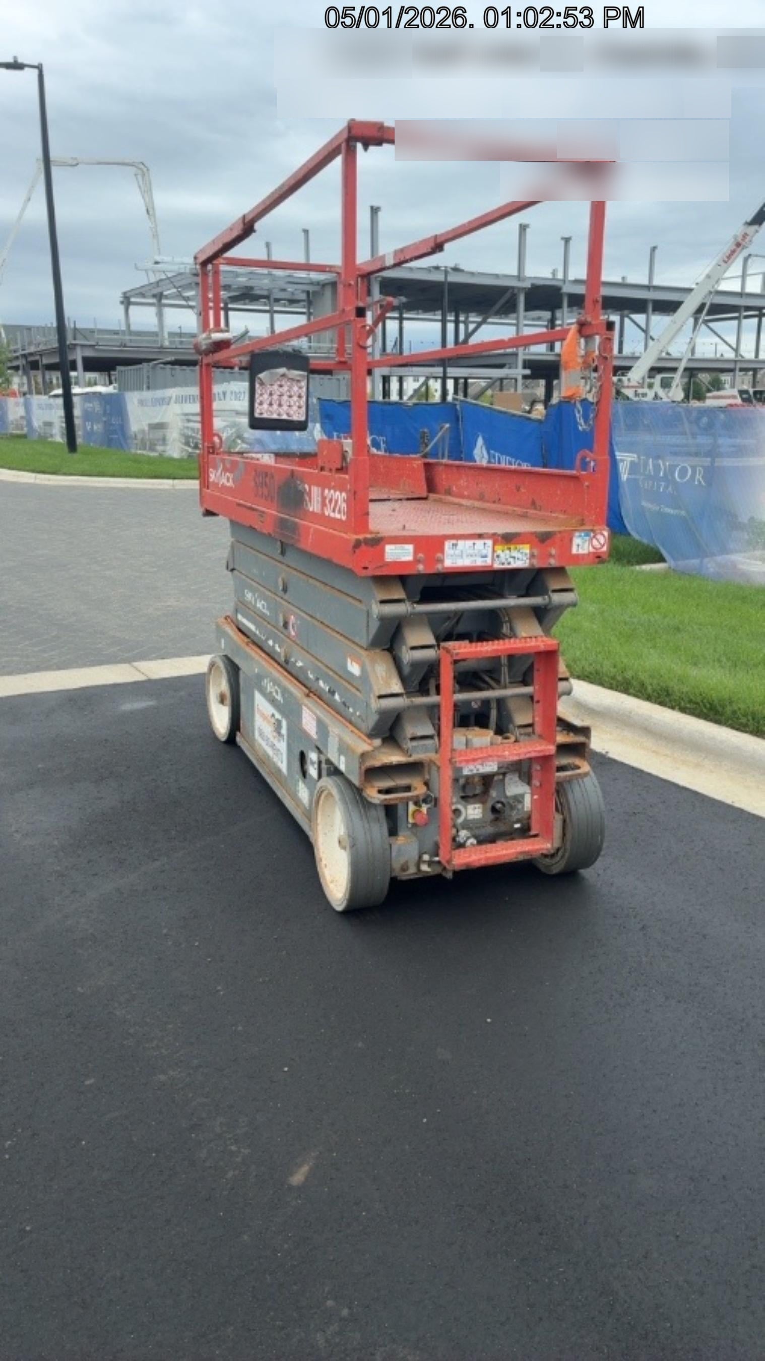 2018 Skyjack SJIII-3226 Skyjack SJIII3226 Scissor Lift w/Trojan Batteries