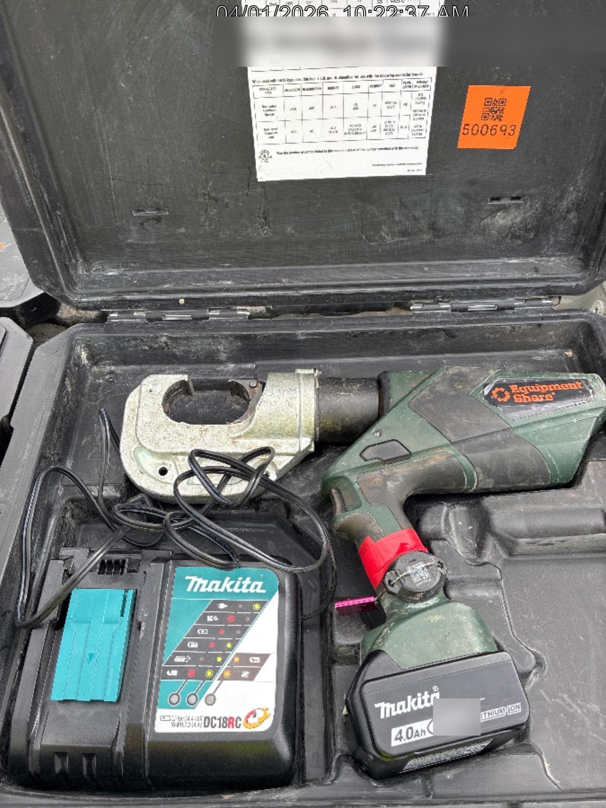 2025 GREENLEE EK1240LX11