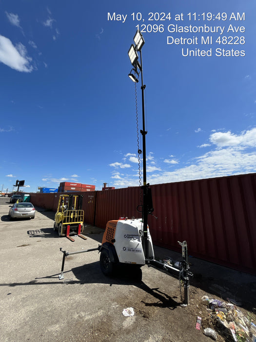 2024 Generac MLT2 Diesel, Flex Switch 120V Input, Powerzone Controller, 
(4) 320W LED Lights, 4kW Generator, 39.9 Gal Fuel Tank, 2" Ball, T3