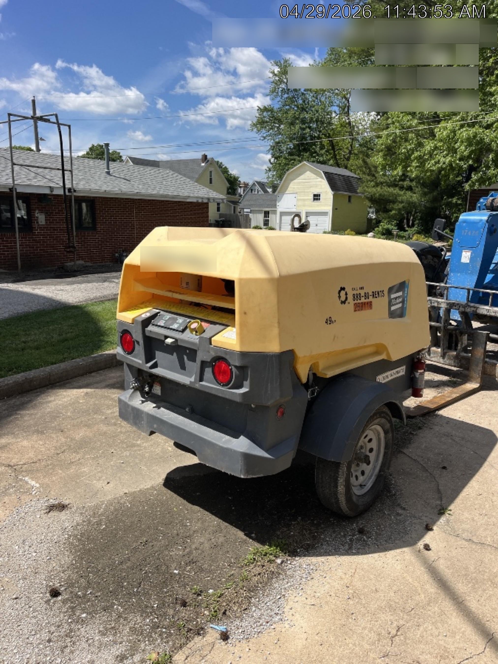 2022 ATLAS COPCO XAS188 CWK