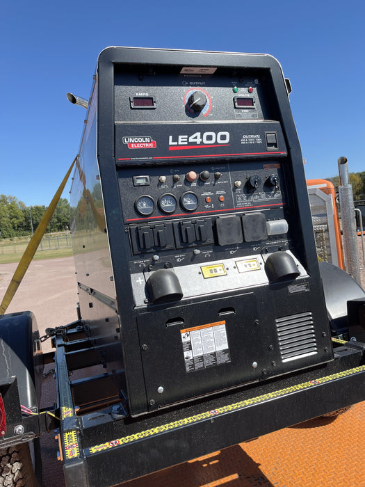 2024 Lincoln Electric LE400 Kubota V1505, Trlr, Cable Rack, Light Kit, ES Decals, T3