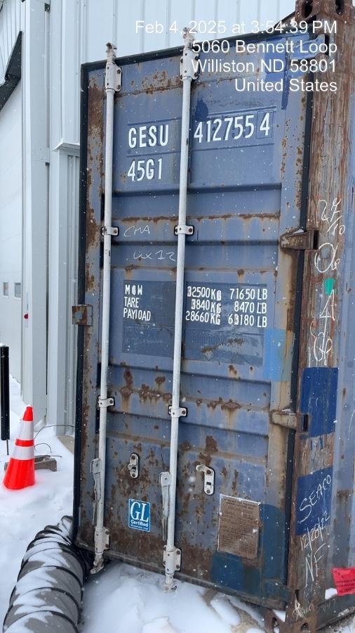 2021 CONEX Storage Container 8'x8'x40'