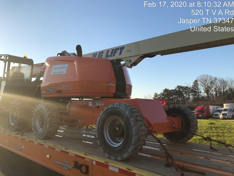 2019 JLG 460SJ Deutz Diesel Engine, FF Non Marking Tires, Rotating Beacon, Welder-Ready Package