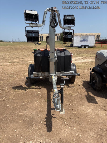 2024 Wanco WLTT-4MM4K Diesel, Deep Sea Controller, Shore Power Plug, Auto Start, (4) 350W LED Floodlights, 4kW Generator, 60 Gal Fuel Tank, 2" Ball, T3