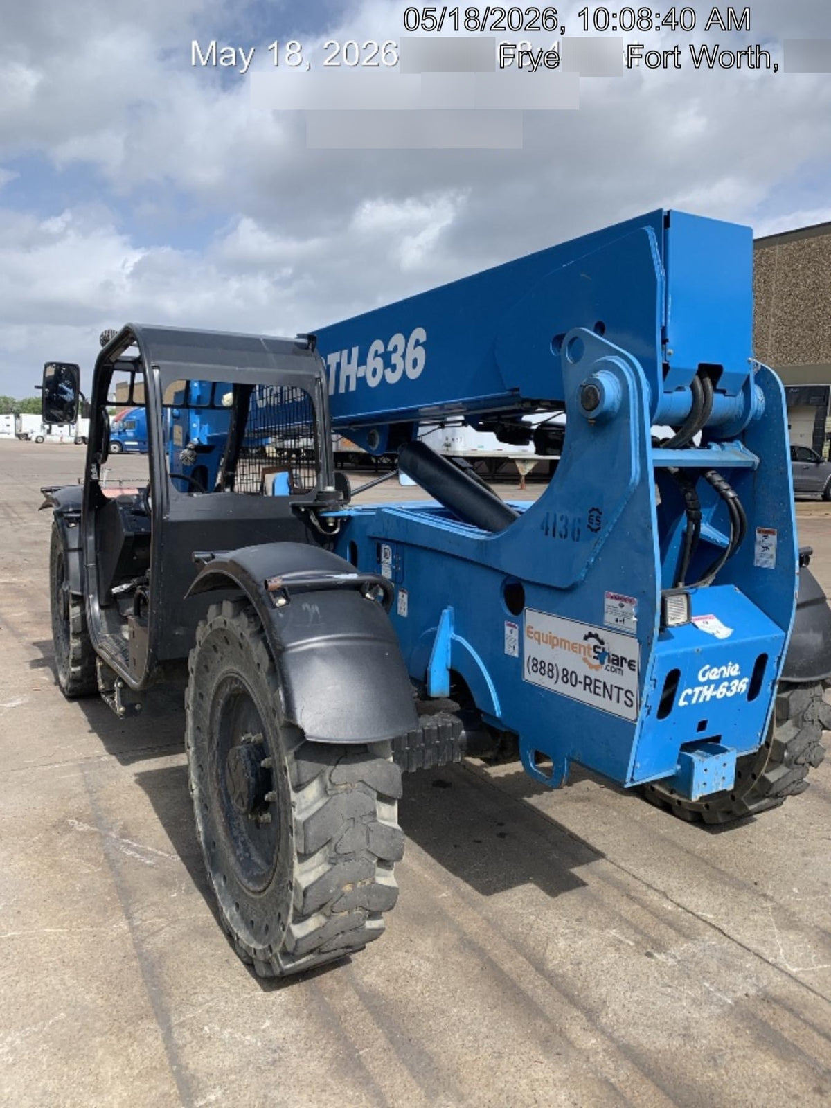 2017 GENIE GTH-636